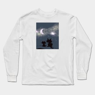 Beautiful time in the moonshine Long Sleeve T-Shirt